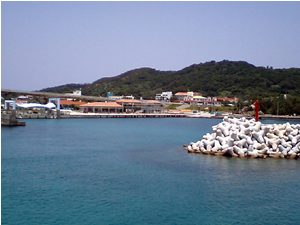 阿嘉島港の写真