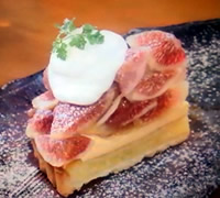 イチジクのタルト