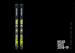 ヘッドの2018/2019スキーカタログ