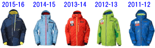 2011～2016年全日本スキーチーム公式ユニフォーム